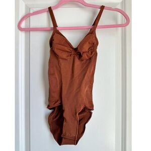 SKIMS bronze brief Bodysuit
